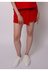 RD Style RD Style - Starry Cotton Soft Knit Skort (Rouge)