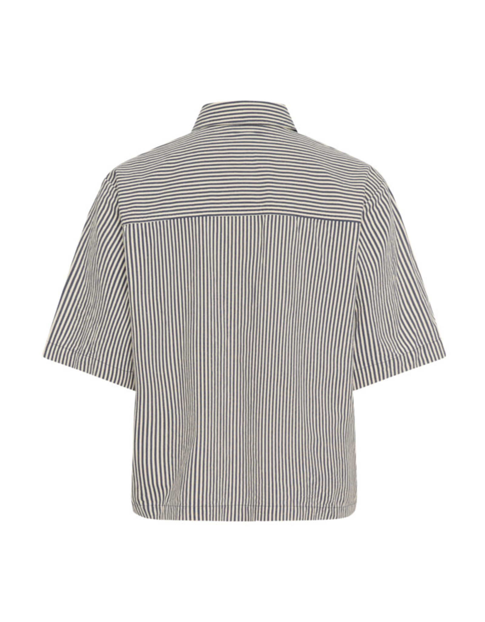 Kaffe Kaffe - Naya Striped Shirt (Midnight / White)