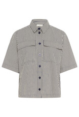 Kaffe Kaffe - Naya Striped Shirt (Midnight / White)
