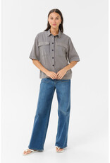 Kaffe Kaffe - Naya Striped Shirt (Midnight / White)
