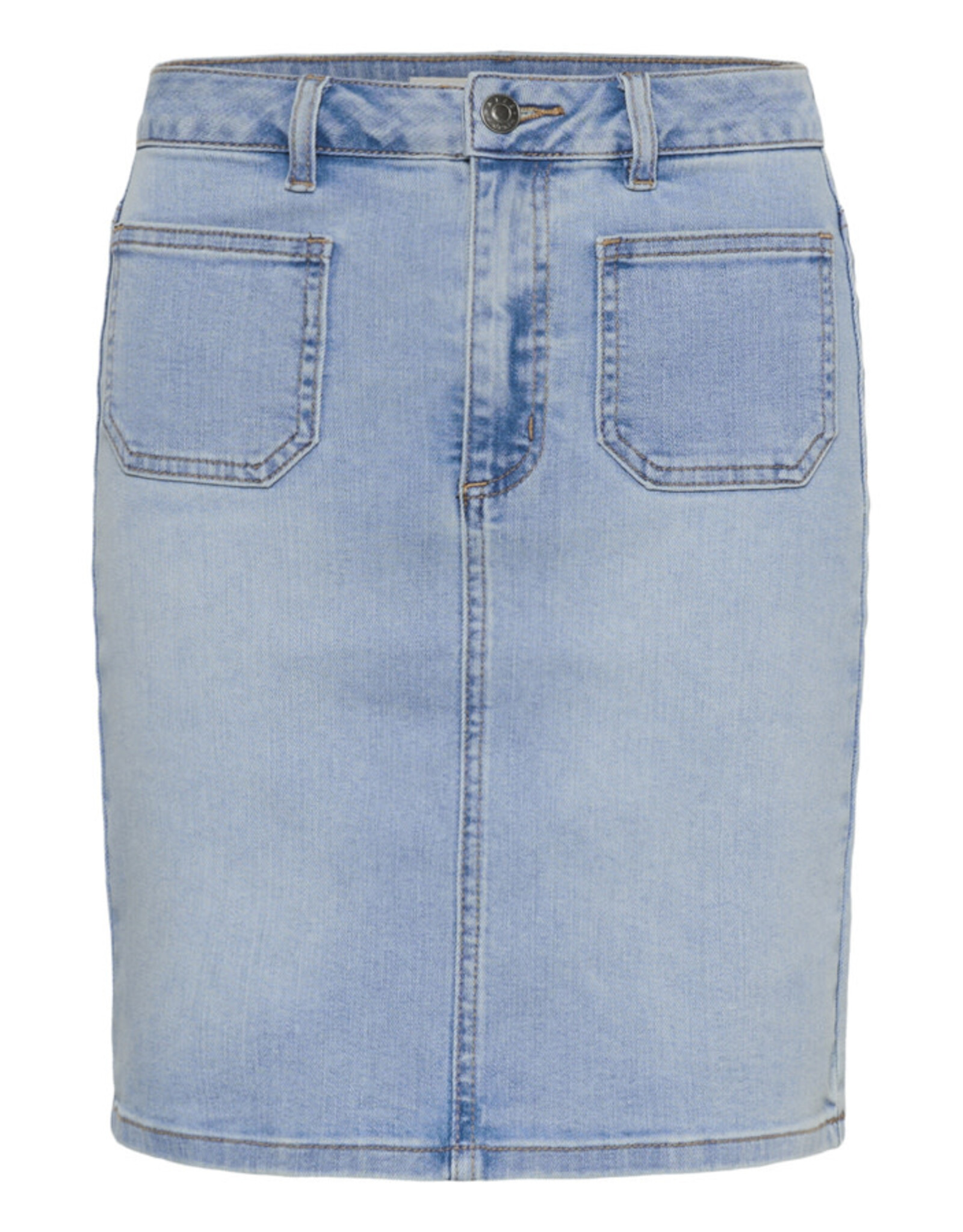 Kaffe Kaffe - Karla Denim Skirt (Light Blue)