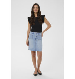 Kaffe Kaffe - Karla Denim Skirt (Light Blue)