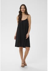 Kaffe Kaffe - Pauline Short Strap Dress (Black Deep)