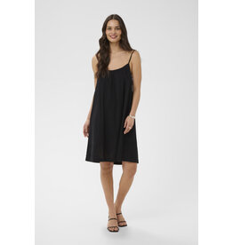 Kaffe Kaffe - Pauline Short Strap Dress (Black Deep)