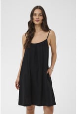 Kaffe Kaffe - Pauline Short Strap Dress (Black Deep)