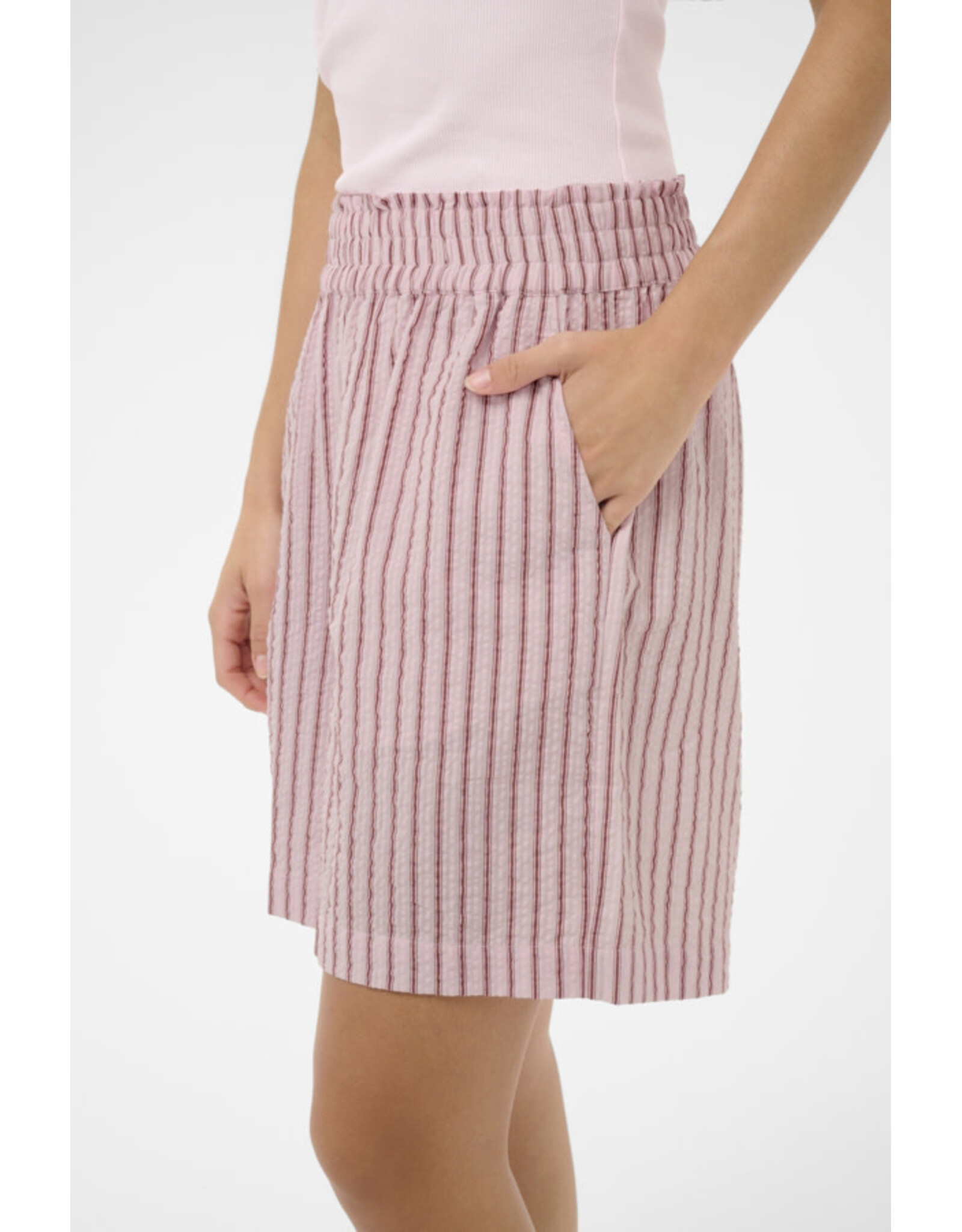 Kaffe Kaffe - Lara Shorts (Ballerina / Chalk)
