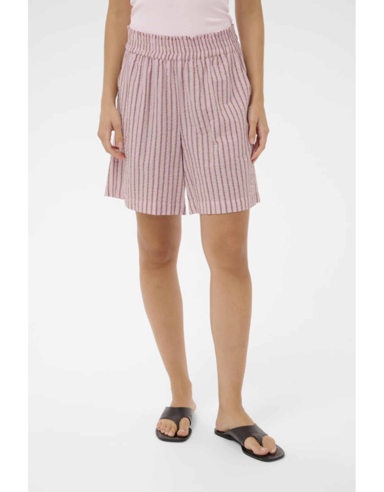 Kaffe Kaffe - Lara Shorts (Ballerina / Chalk)