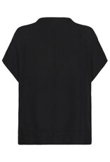 Kaffe Kaffe - Milia Short Sleeve Blouse (Black Deep)