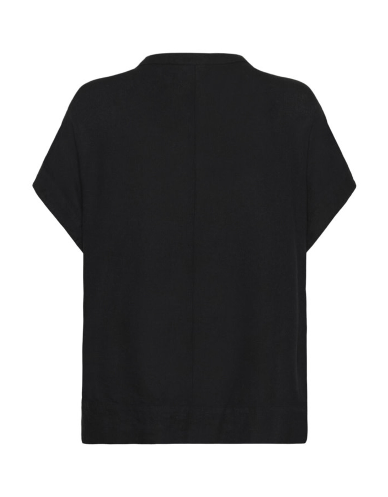 Kaffe Kaffe - Milia Short Sleeve Blouse (Black Deep)