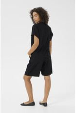 Kaffe Kaffe - Milia Short Sleeve Blouse (Black Deep)