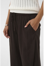 Kaffe Kaffe - Milia Cropped Wide Pants (Black Coffee)