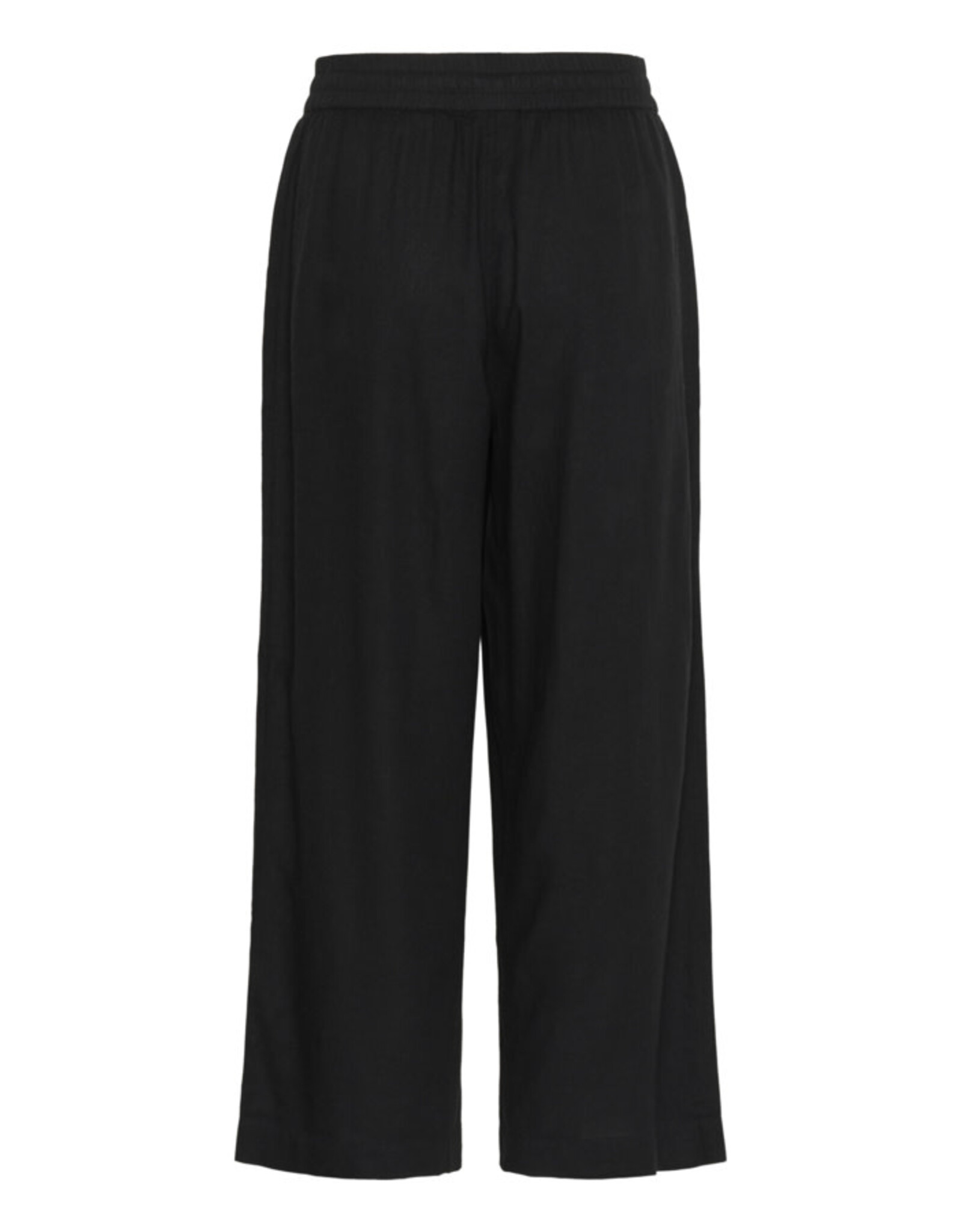 Kaffe Kaffe - Milia Cropped Wide Pants (Black Deep)