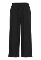 Kaffe Kaffe - Milia Cropped Wide Pants (Black Deep)