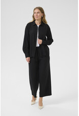 Kaffe Kaffe - Milia Cropped Wide Pants (Black Deep)