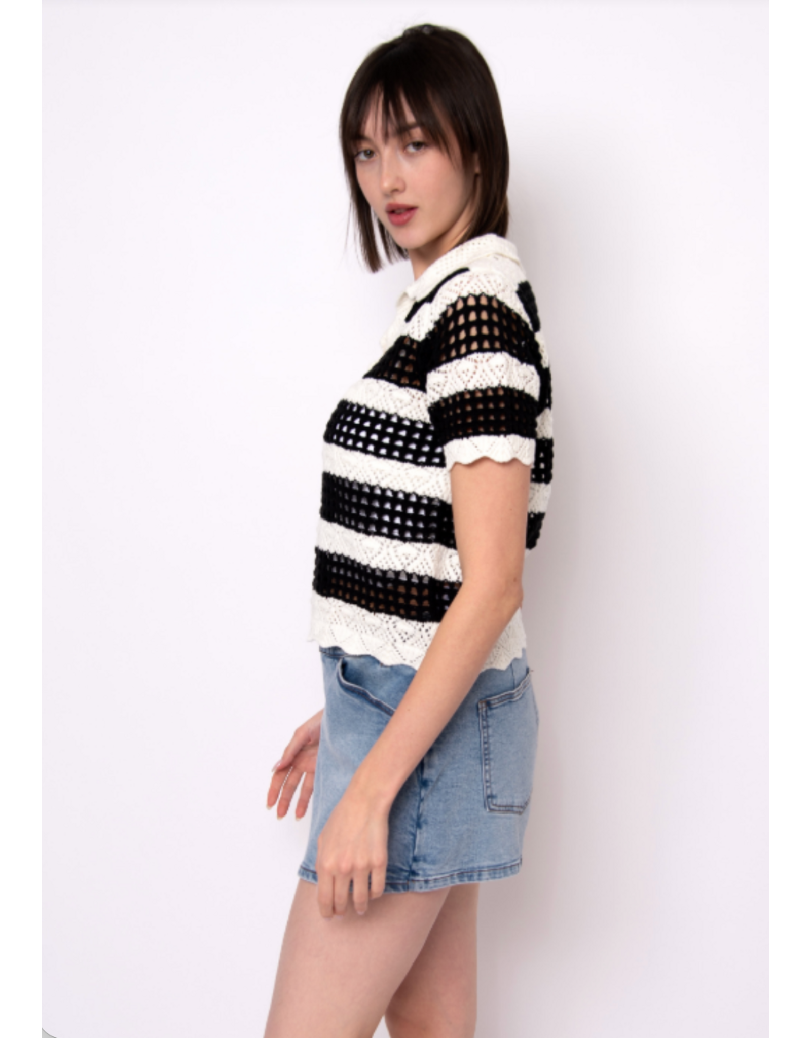 RD Style RD Style - Della Short Sleeve Johnny (White Beach)