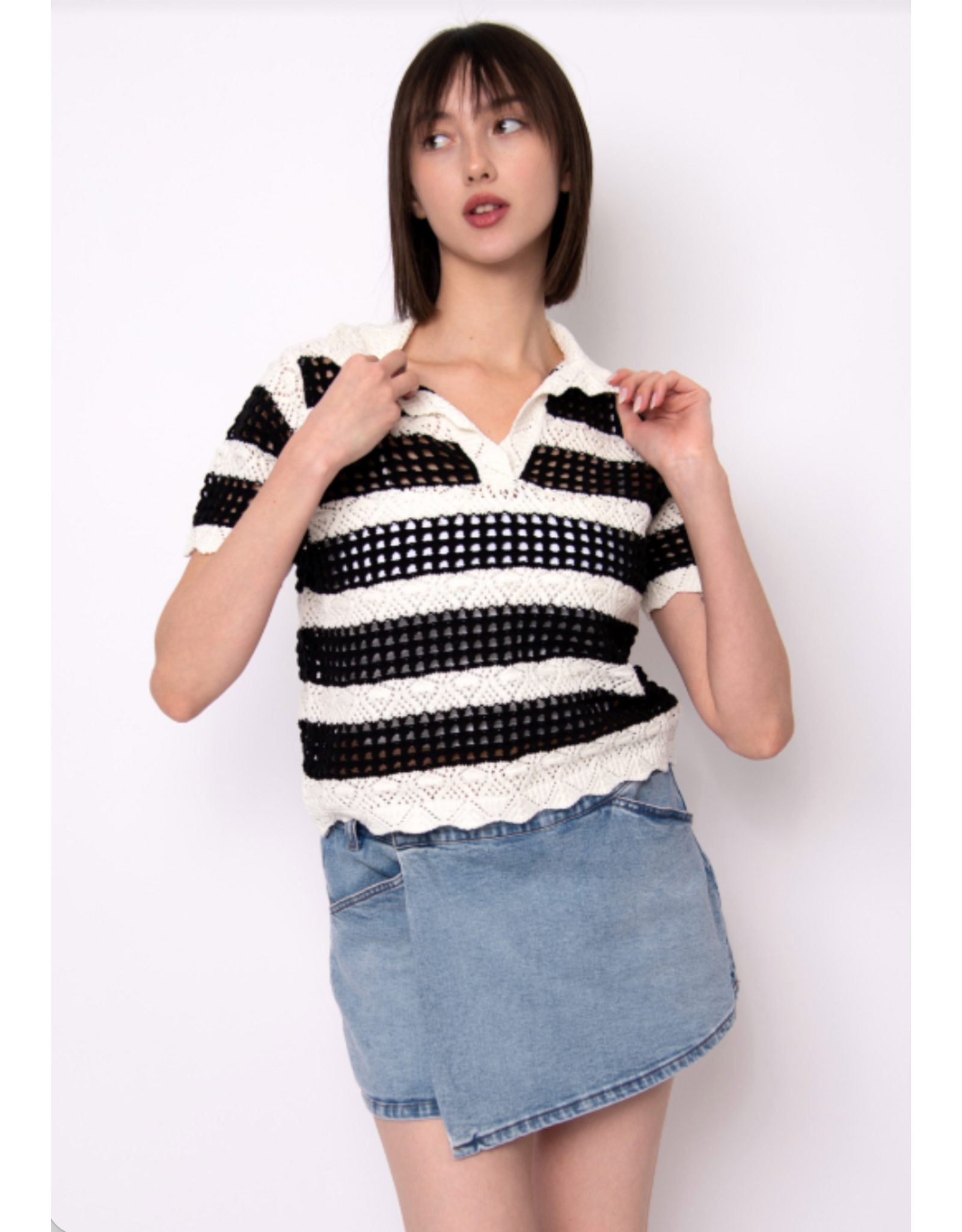RD Style RD Style - Della Short Sleeve Johnny (White Beach)