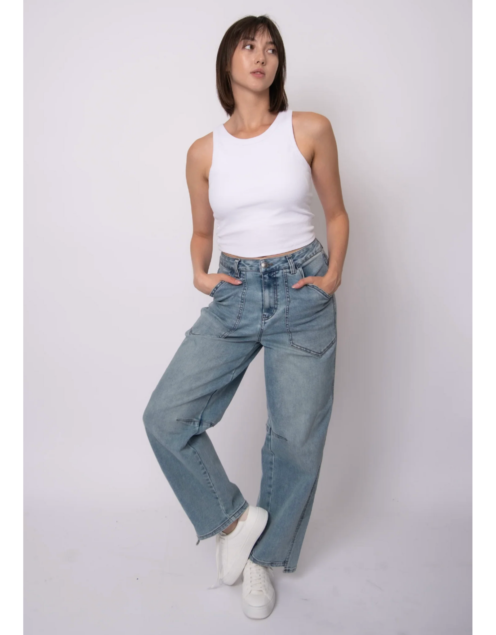 RD Style RD Style - Ralyn Bra Basics Tank Top (White)