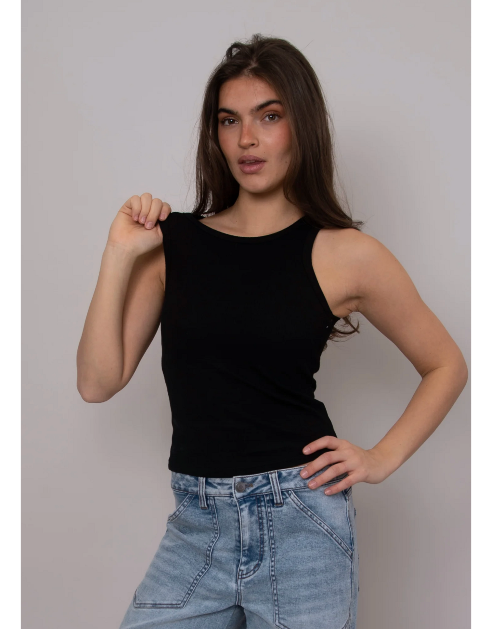 RD Style RD Style - Ralyn Bra Basics Tank Top (Black)