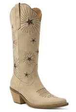 Beast Adela-69 A-run Star Western Boot (Beige)