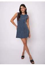 RD Style RD Style - Radia Denim Look French Terry Dress (Denim Blue)