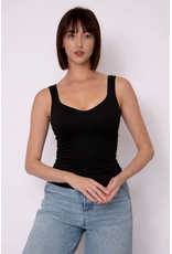RD Style RD Style - Imane Cotton Core Sweetheart Tank (Black)