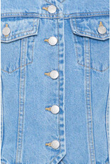 b.young b.young - Kallie Waistcoat (Light Blue Denim)