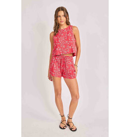 Sadie & Sage Sadie & Sage - Firecracker Sleeveless Top (Red)