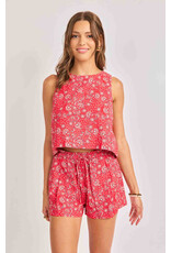 Sadie & Sage Sadie & Sage - Firecracker Sleeveless Top (Red)