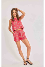 Sadie & Sage Sadie & Sage - Firecracker Sleeveless Top (Red)