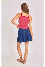 Sadie & Sage Sadie & Sage - Cowgirl Denim Mini Skirt (Indigo)