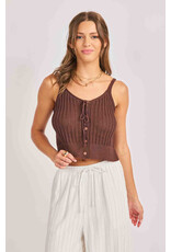 Sadie & Sage Sadie & Sage - Marlow Sweater Vest (Brown)