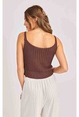 Sadie & Sage Sadie & Sage - Marlow Sweater Vest (Brown)