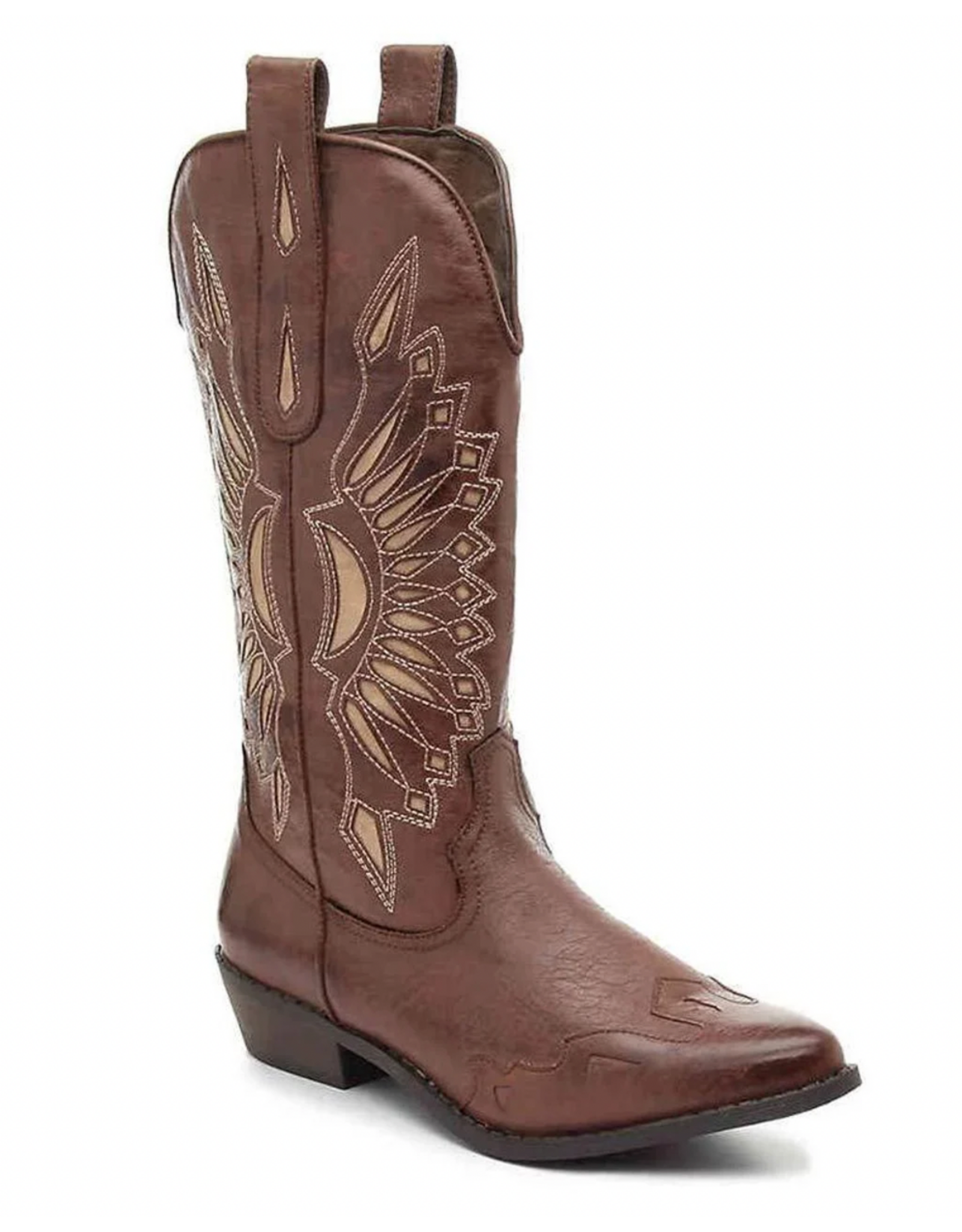 Matisse Matisse - Bandera Western Boot (Choco / Beige)