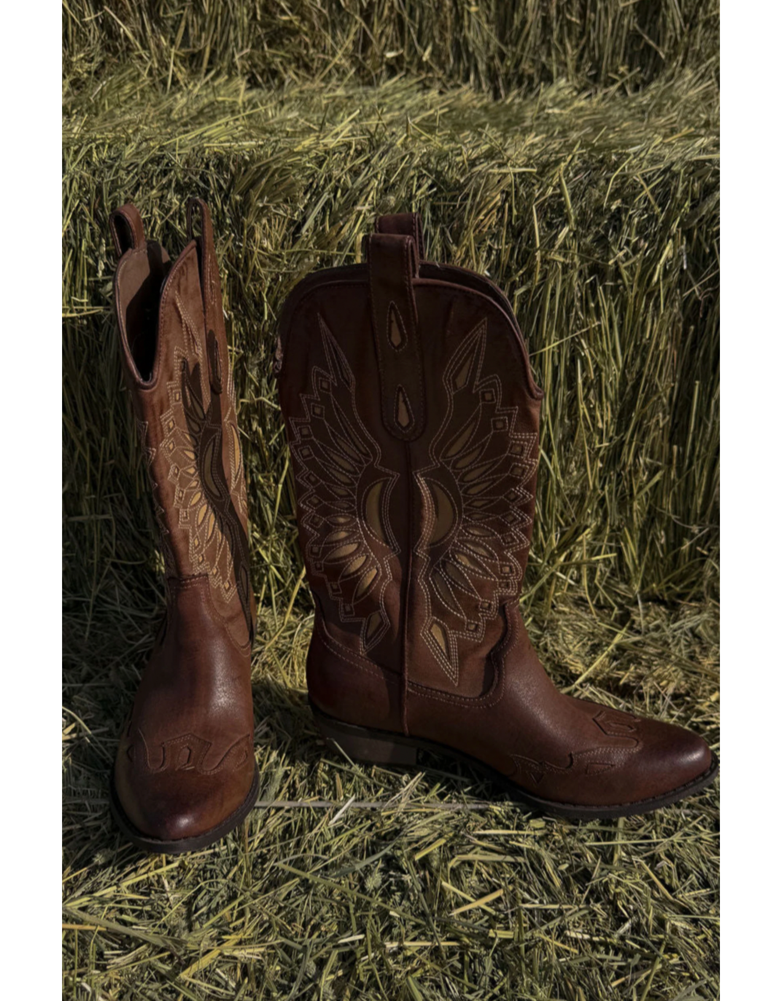 Matisse Matisse - Bandera Western Boot (Choco / Beige)