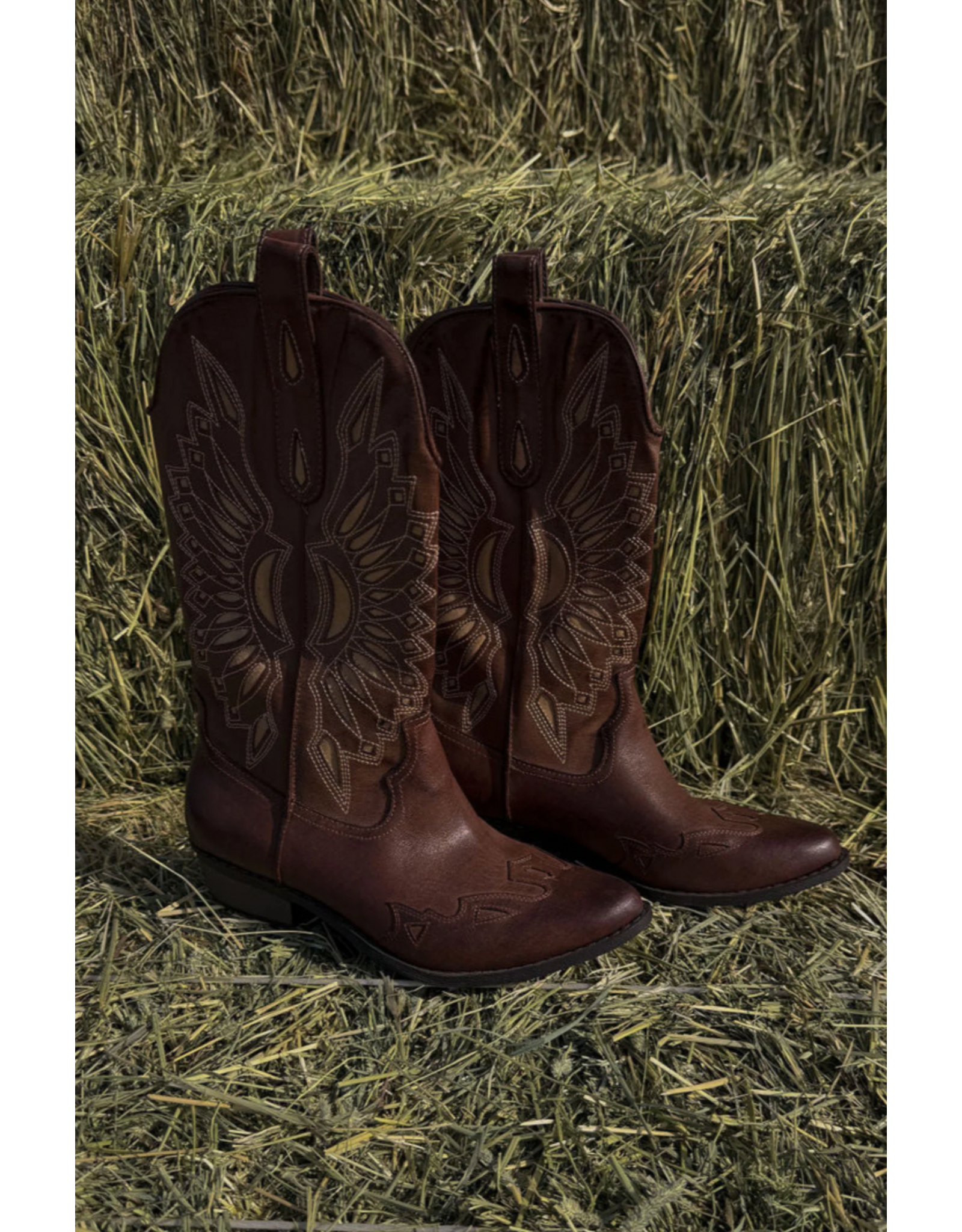 Matisse Matisse - Bandera Western Boot (Choco / Beige)