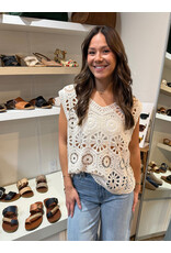 RD Style RD Style - Claudia V Neck Tank (Natural)
