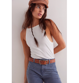 Free people Free People - WTF Essex Belt (Cognac)