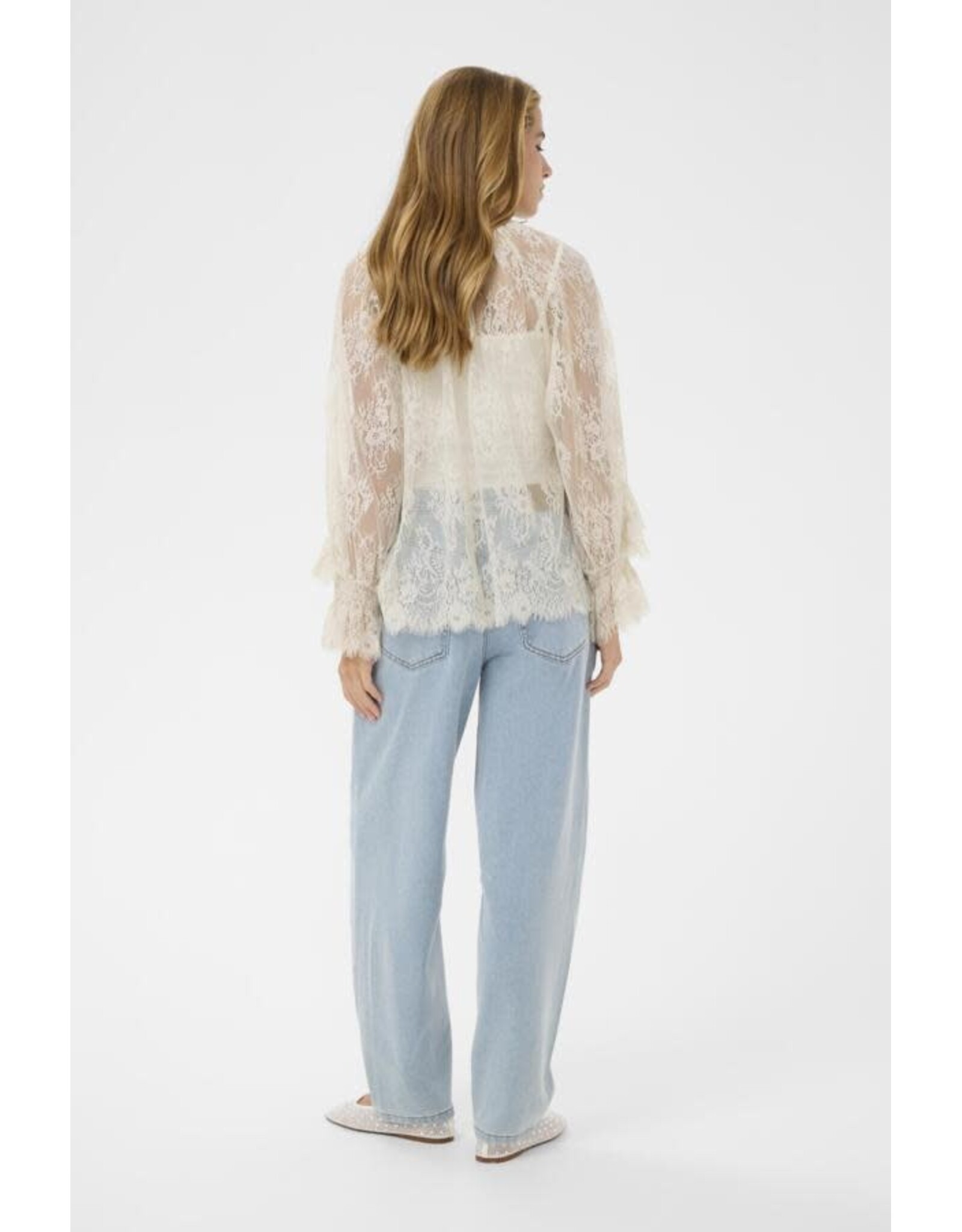 Kaffe Kaffe - Amelie Blouse (Moonbeam)