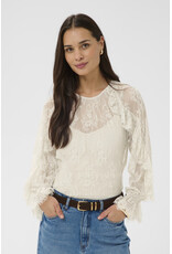 Kaffe Kaffe - Amelie Blouse (Moonbeam)