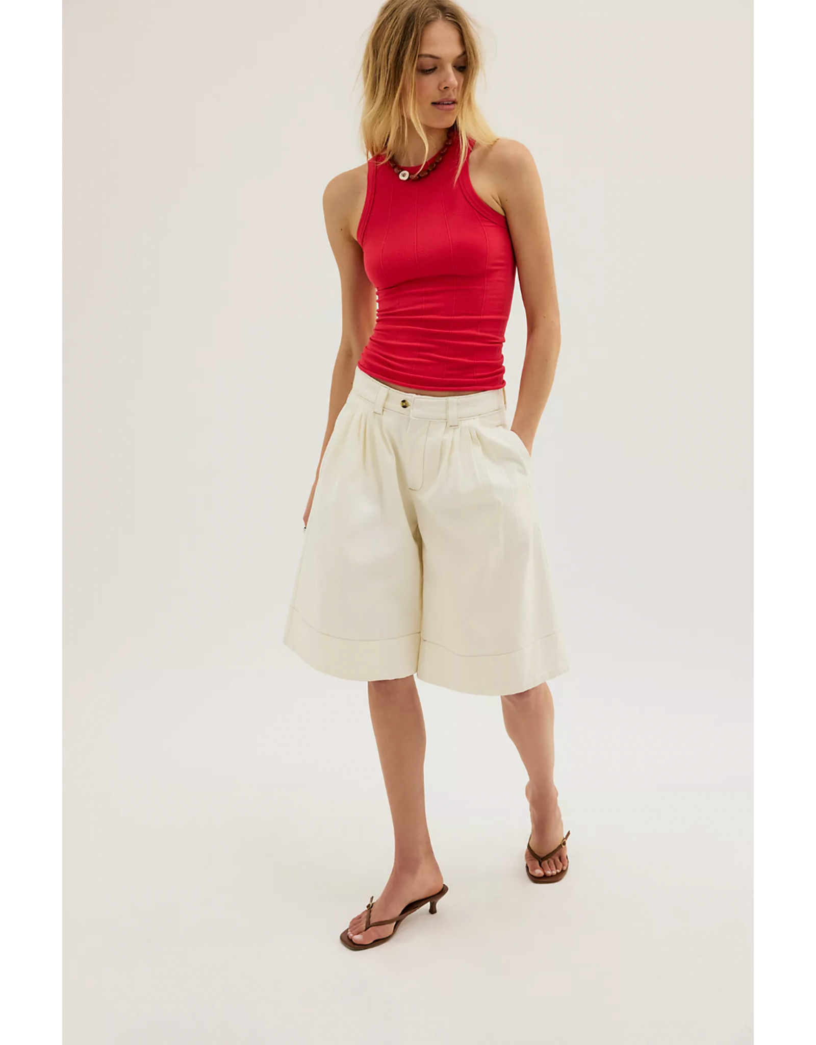 Free people Free People - So Soft Seamless Modal Tank (Atlas Red)