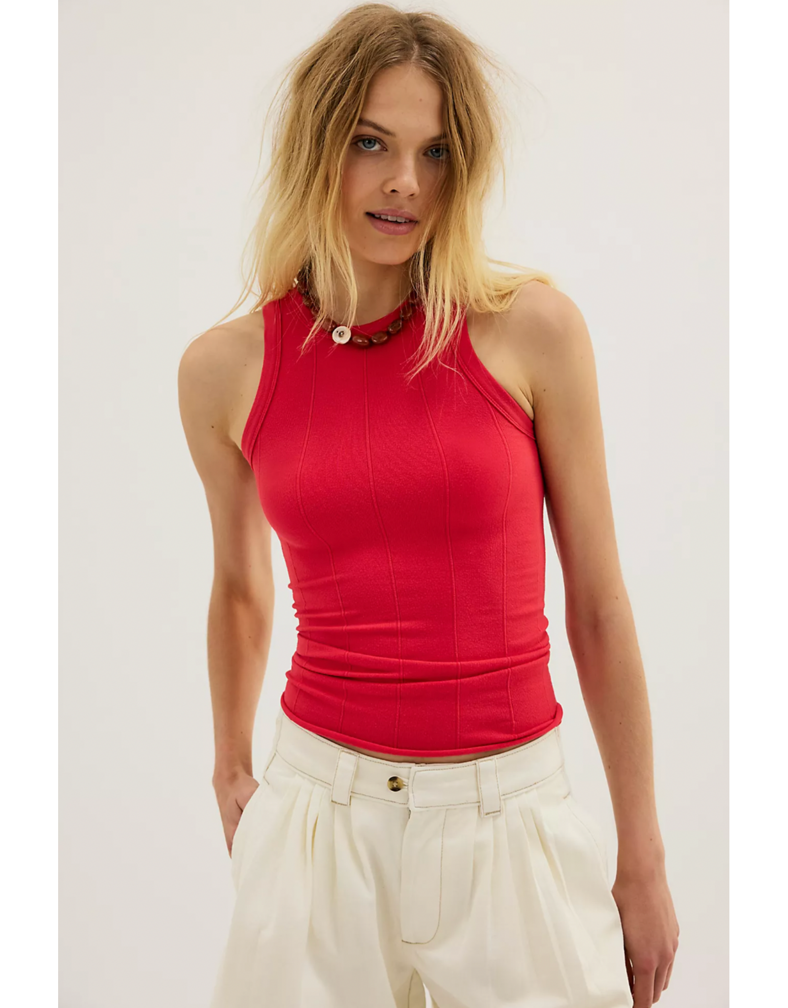 Free people Free People - So Soft Seamless Modal Tank (Atlas Red)