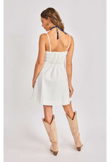 Sadie & Sage Sadie & Sage - Clear Eyes Mini Dress (White)