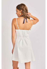 Sadie & Sage Sadie & Sage - Clear Eyes Mini Dress (White)
