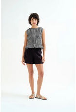 Compania Fantastica Compania Fantastica -  Gingham Top (Black)