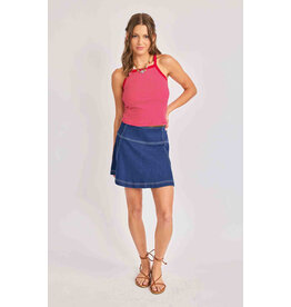 Sadie & Sage Sadie & Sage - Jukebox Knit Tank (Red / White)