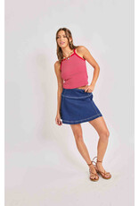 Sadie & Sage Sadie & Sage - Jukebox Knit Tank (Red / White)