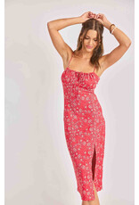 Sadie & Sage Sadie & Sage - Firecracker Midi Dress (Red)