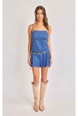 Sadie & Sage Sadie & Sage - Rango Chambray Tank (Dark Chambray)