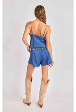 Sadie & Sage Sadie & Sage - Rango Chambray Tank (Dark Chambray)