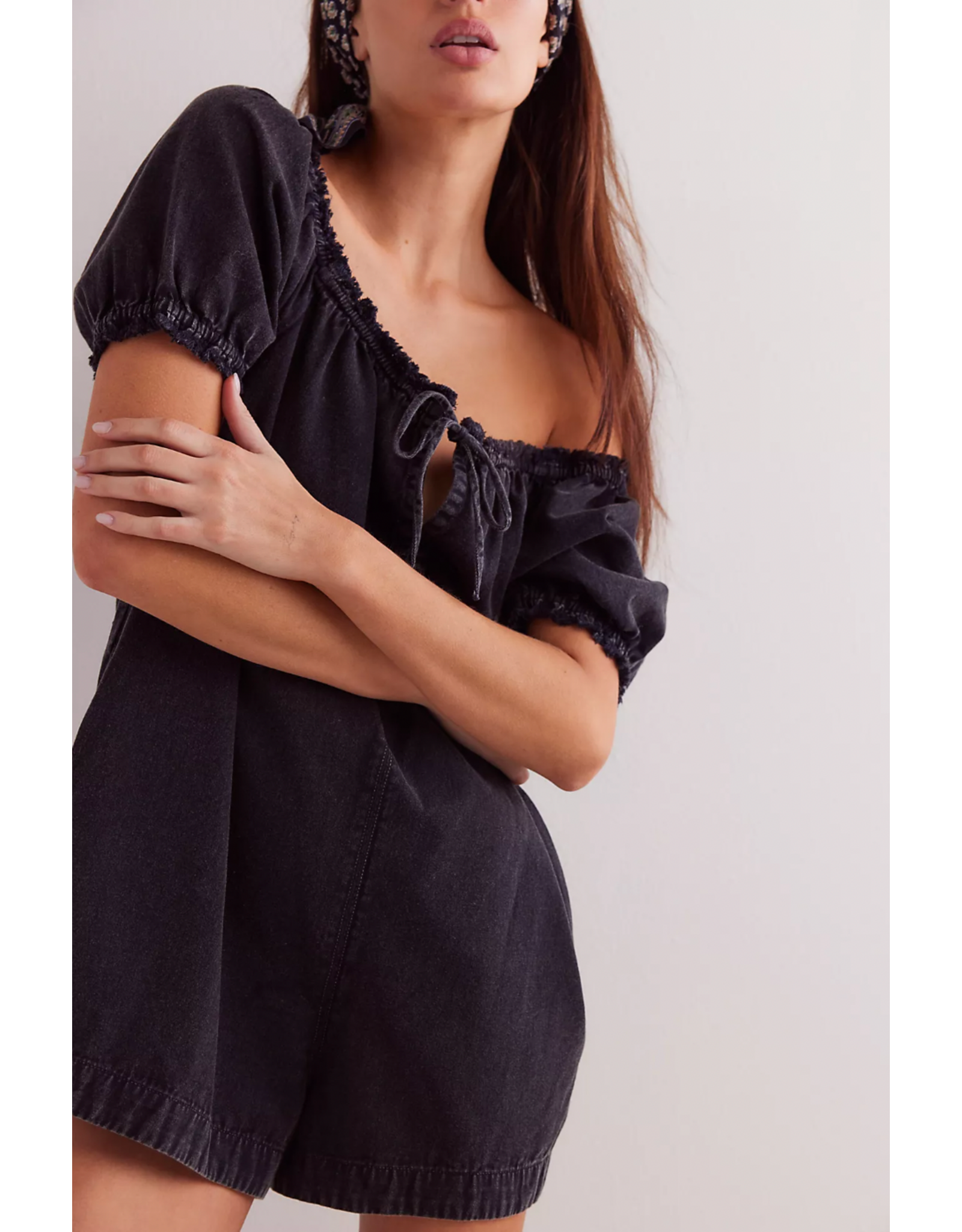 Free people Free People - Daisy Denim Romper (Star Crossed)